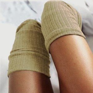 Thigh High Cotton Knit Socks